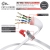 Kabel sieciowy płaski Ethernet RJ45 Cat.6 UTP 2m CSL